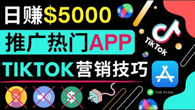 无需露脸，无需录音，无需投资，TIKTOK上传短视频，最高日入5000美元创客之家-网创项目资源站-副业项目-创业项目-搞钱项目创客之家
