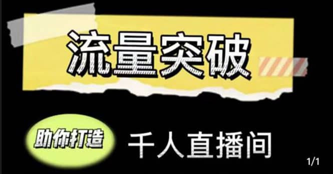直播运营实战视频课，助你打造千人直播间（14节视频课）创客之家-网创项目资源站-副业项目-创业项目-搞钱项目创客之家