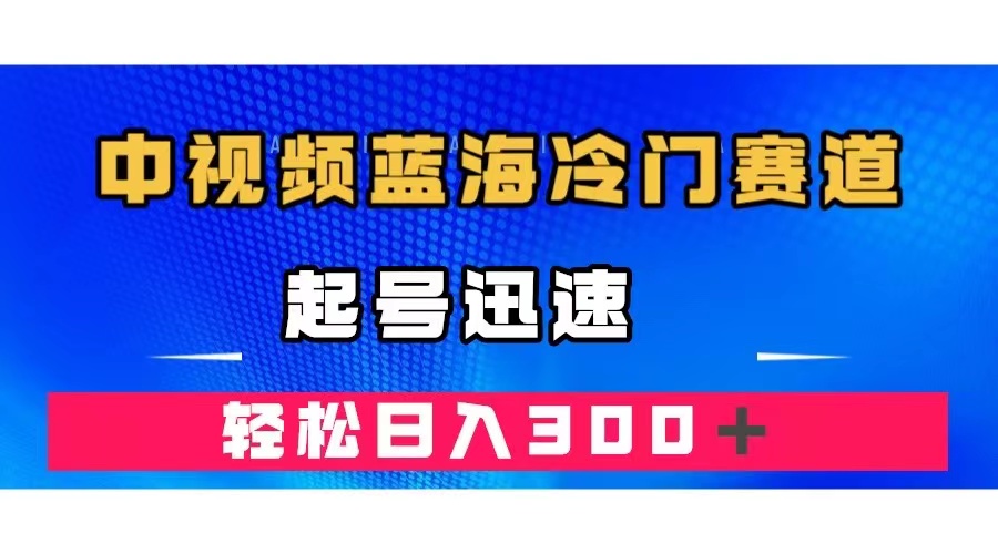 中视频蓝海冷门赛道，韩国视频奇闻解说，起号迅速，日入300＋创客之家-网创项目资源站-副业项目-创业项目-搞钱项目创客之家