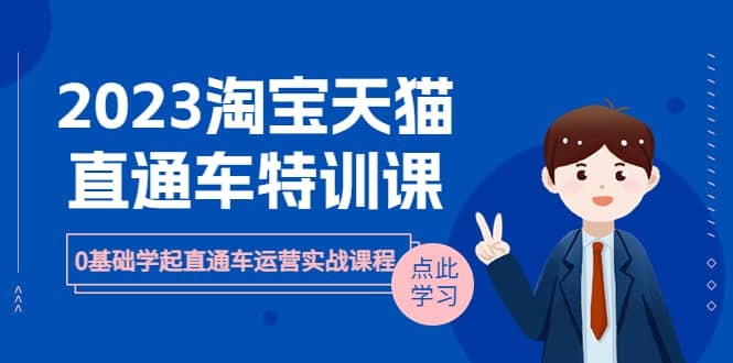 2023淘宝·天猫直通车评特训课，0基础学起直通车运营实战课程（8节课时）创客之家-网创项目资源站-副业项目-创业项目-搞钱项目创客之家